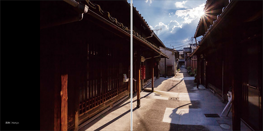 京都　路地　　迷宮の小道